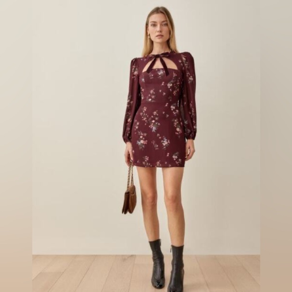 Reformation Terri Dress in Rosalind NWT